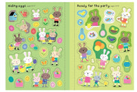 Usborne Little First Stickers Easter Bunnies