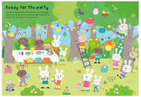 Usborne Little First Stickers Easter Bunnies