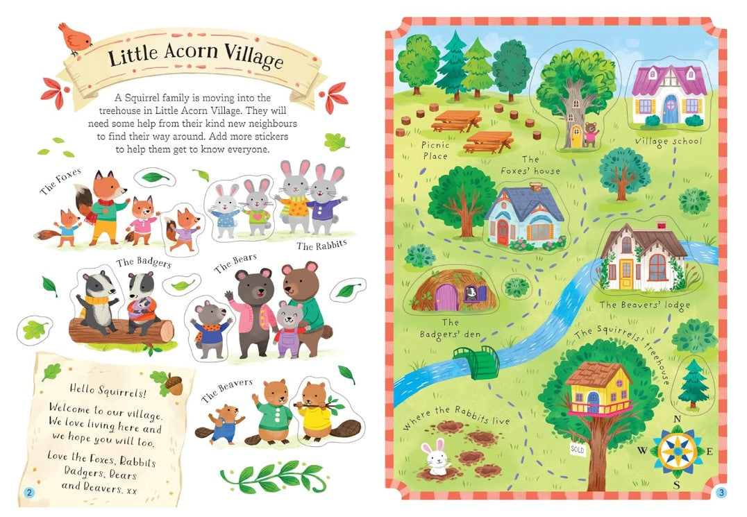 Usborne Little First Stickers Love And Kindness