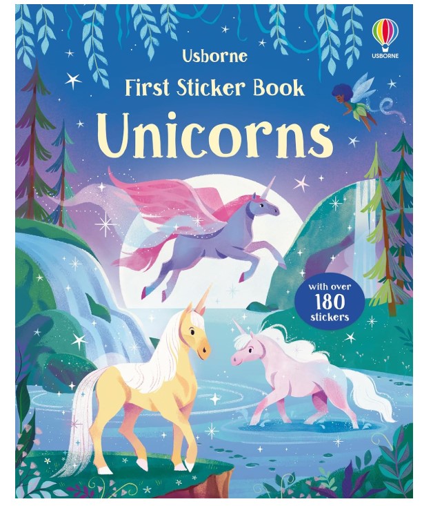Usborne  My First Sticker Book Unicorns