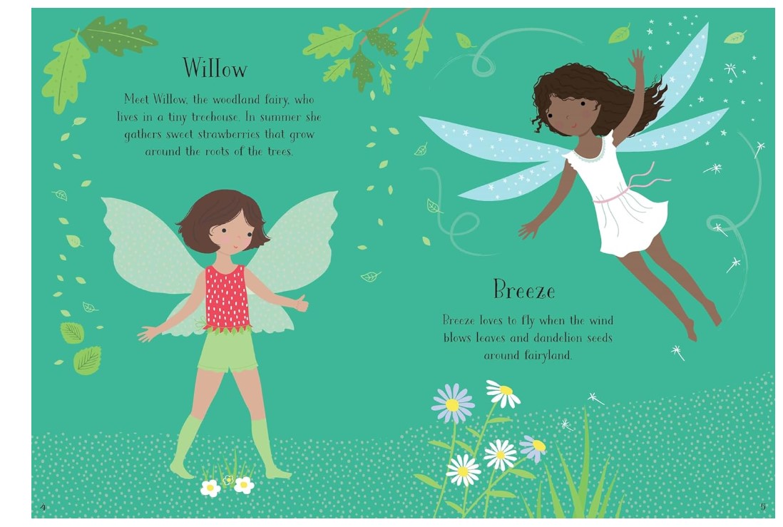 Usborne Activities Little Sticker Dolly Dressing Fairy