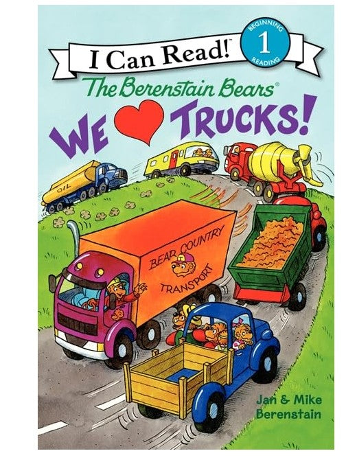 I Can Read: Level 1 The Berenstain Bears We Love Trucks!