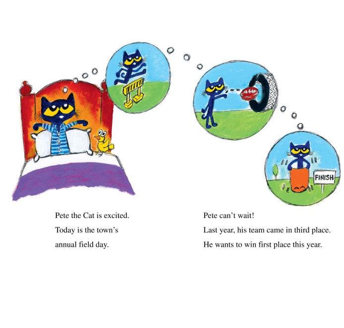 I Can Read: Level 1 Pete The Cat Rocking Field Day