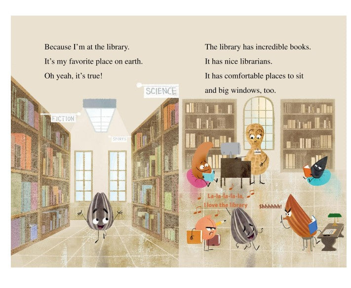 I Can Read: Level 1 The Bad Seed Goes To The Library