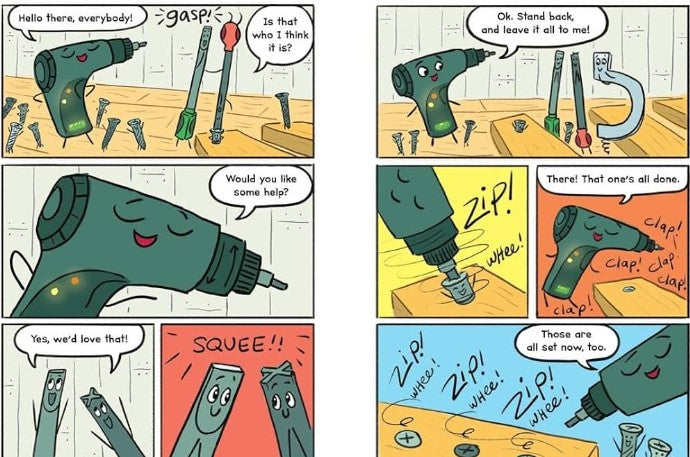 I Can Read: Level 3 The Fix-Its: Power Up With Power Drill