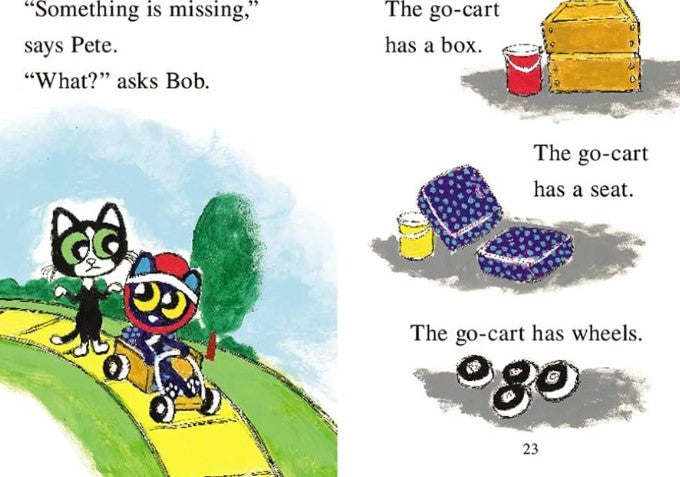 I Can Read: My First Reading Pete The Kitty's Ready, Set Go-Cart