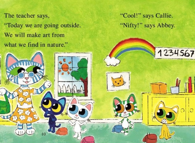 I Can Read: My First Reading Pete The Kitty's Outdoor Art Project