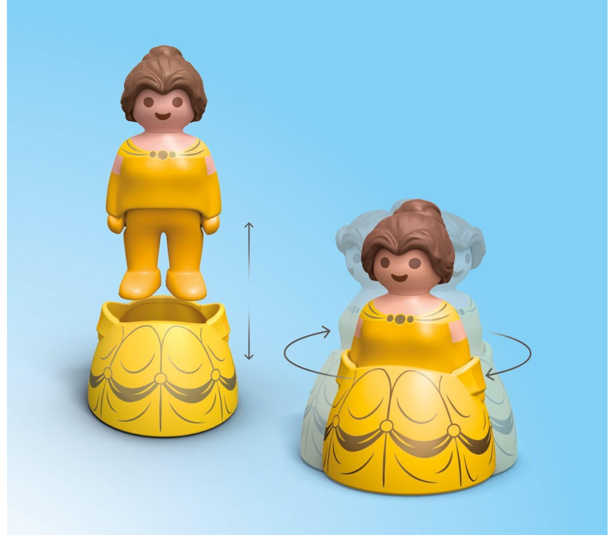 Playmobil Junior Belle's Play Tower With Sound 71458