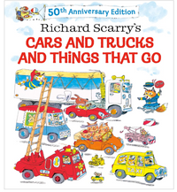 Richard Scarry Cars And Trucks And Things That Go - 50th Anniversary Edition