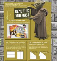Klutz Star Wars Folded Flyers