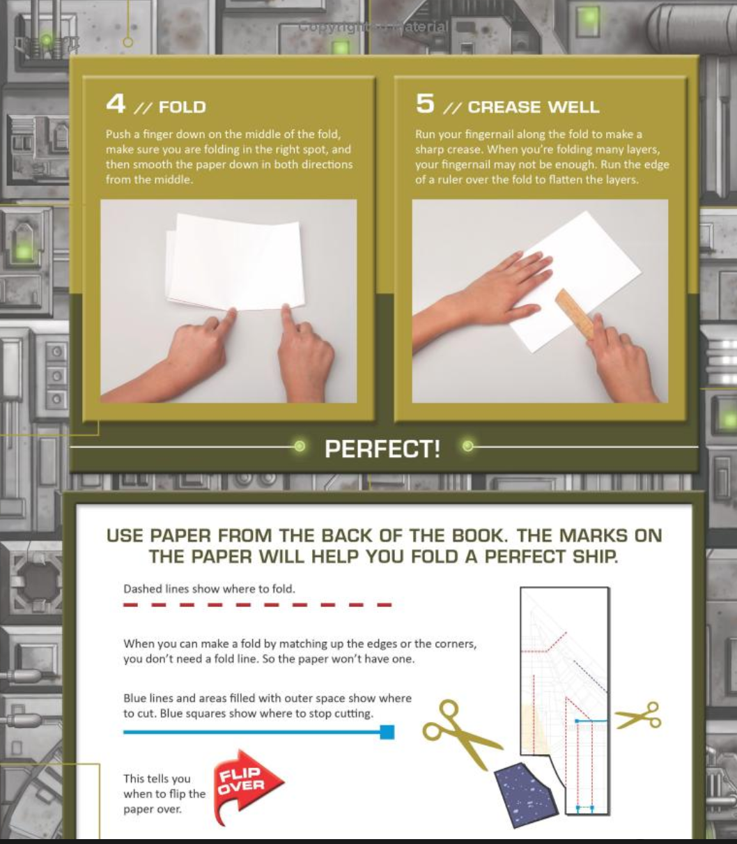 Klutz Star Wars Folded Flyers