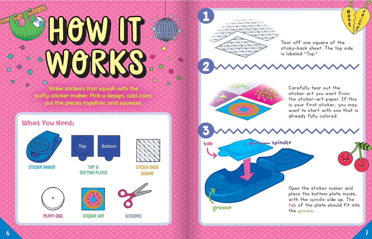 Klutz Make Your Own Puffy Stickers