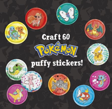 Klutz Pokemon Colour In 3-D Puffy Stickers