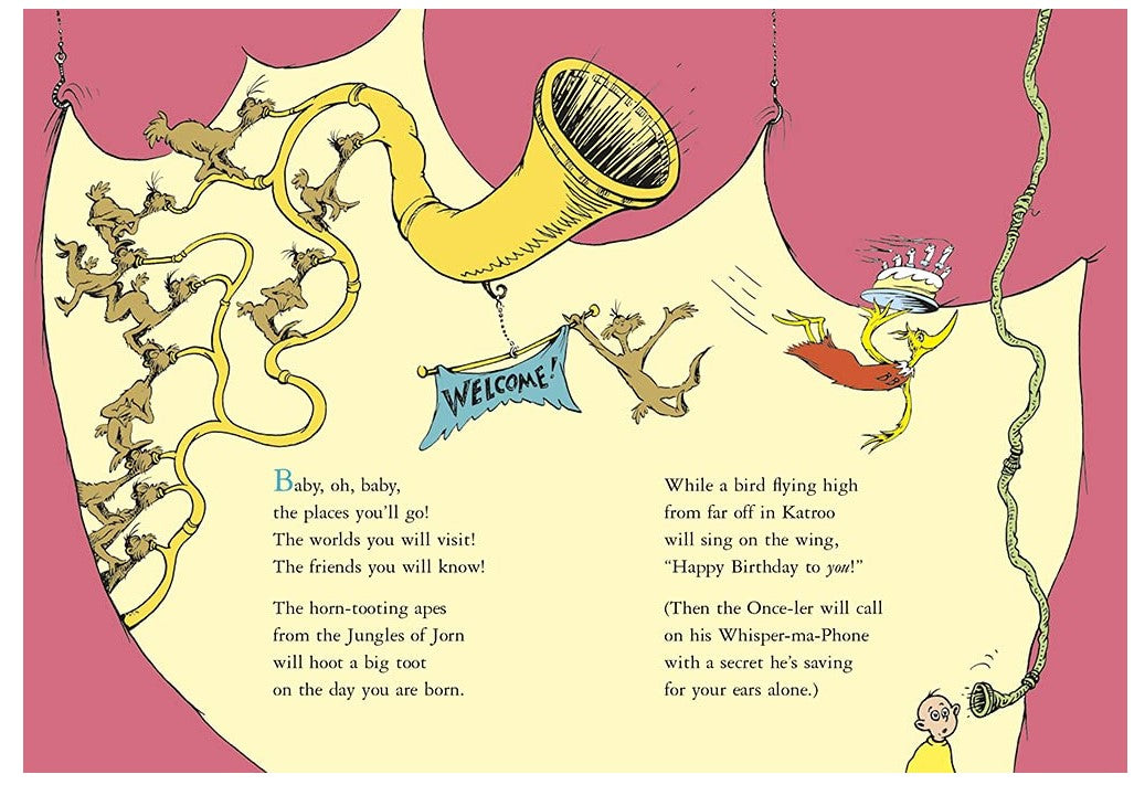 Dr. Seuss Oh, Baby The Places You'll Go