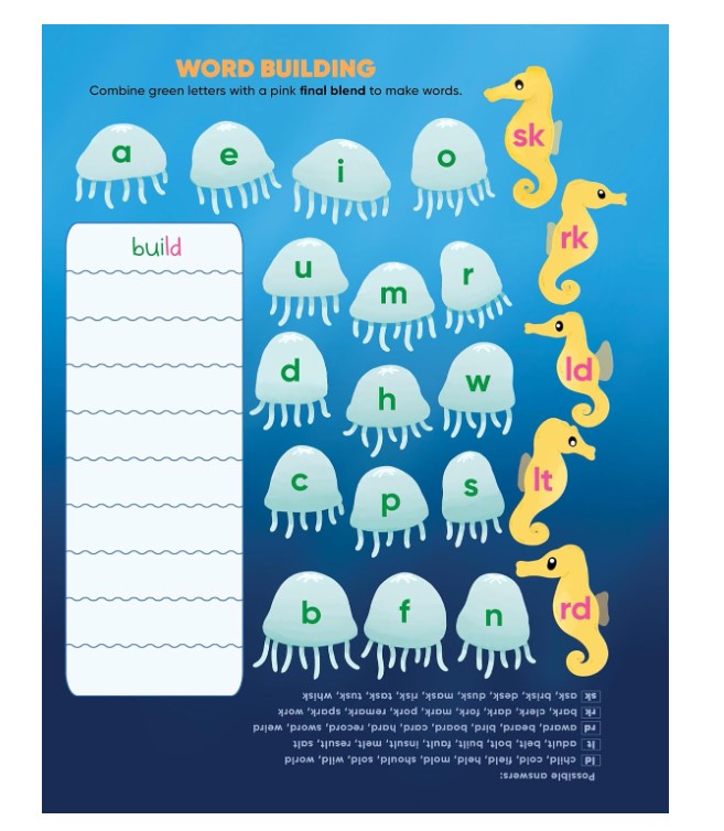 Learn By Sticker More Phonics!