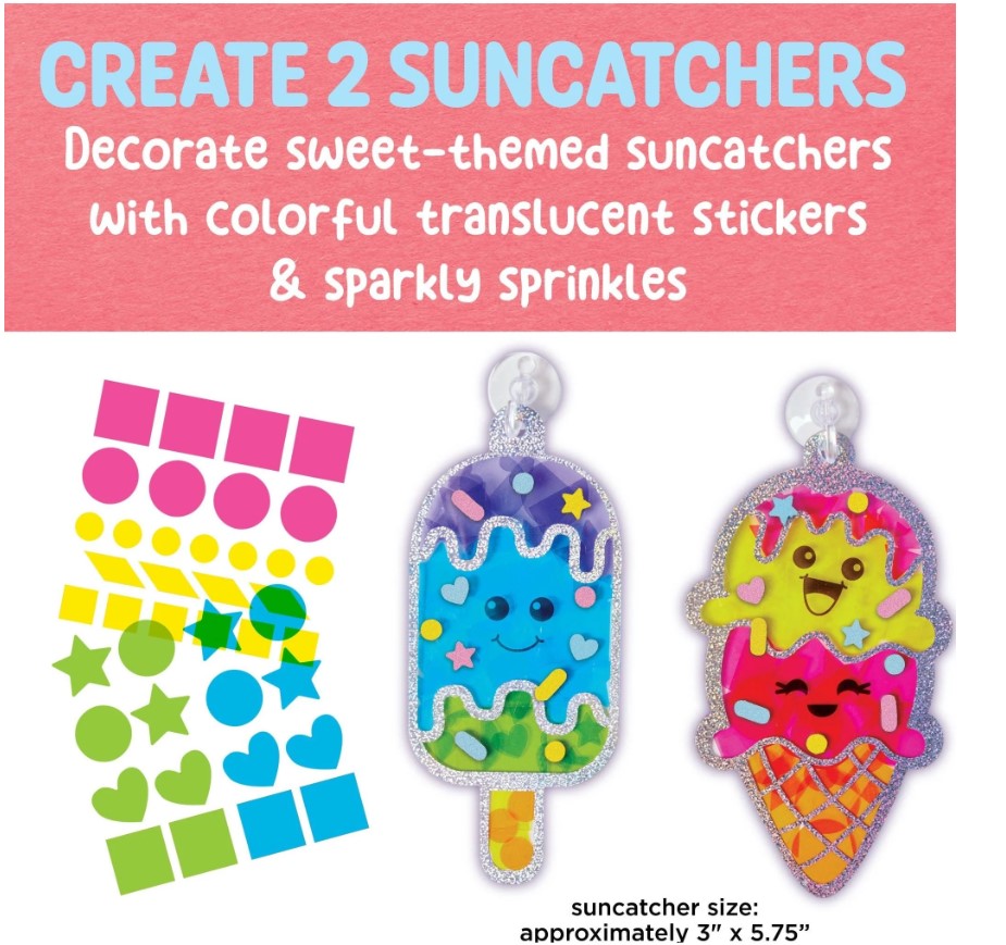 Creativity For Kids Sticker Suncatchers