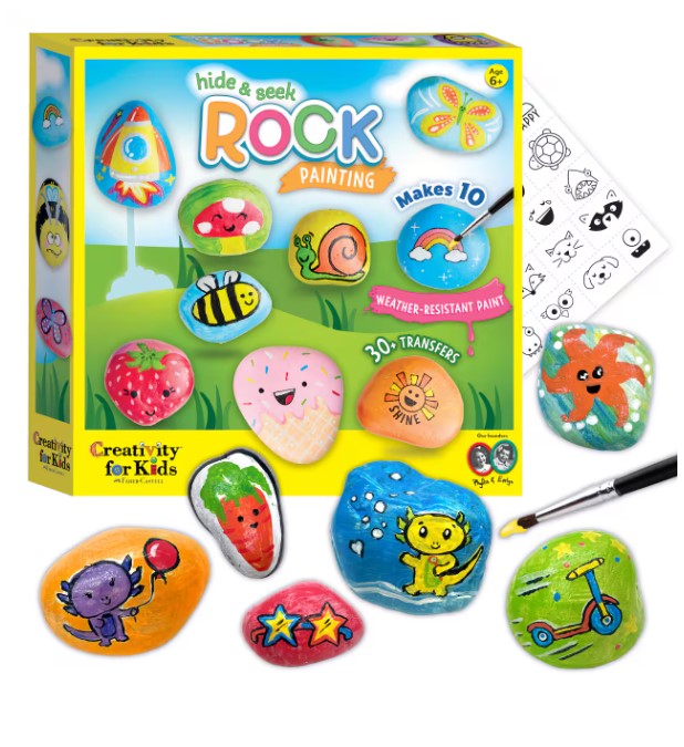 Creativity For Kids Hide & Seek Rock Painting