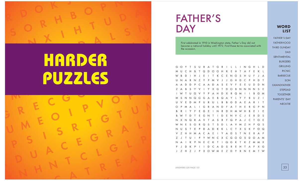 Challenging Word Search Puzzles for Kids