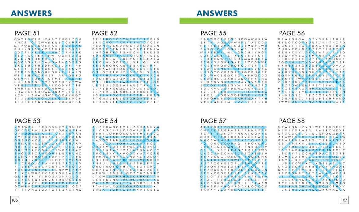 Challenging Word Search Puzzles for Kids