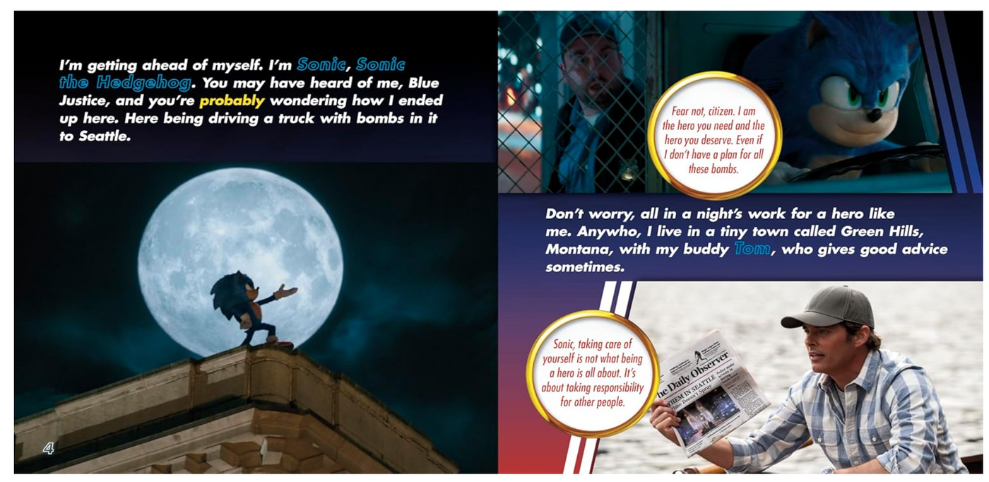 Sonic the Hedgehog 3: Get Up To Speed: The Adventures of The Hero Trio