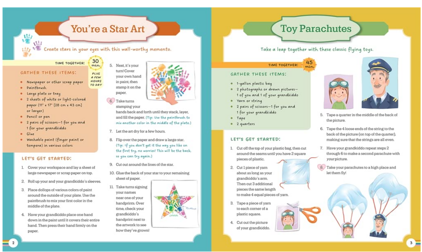 Keepsake Crafts for Grandpa and Me