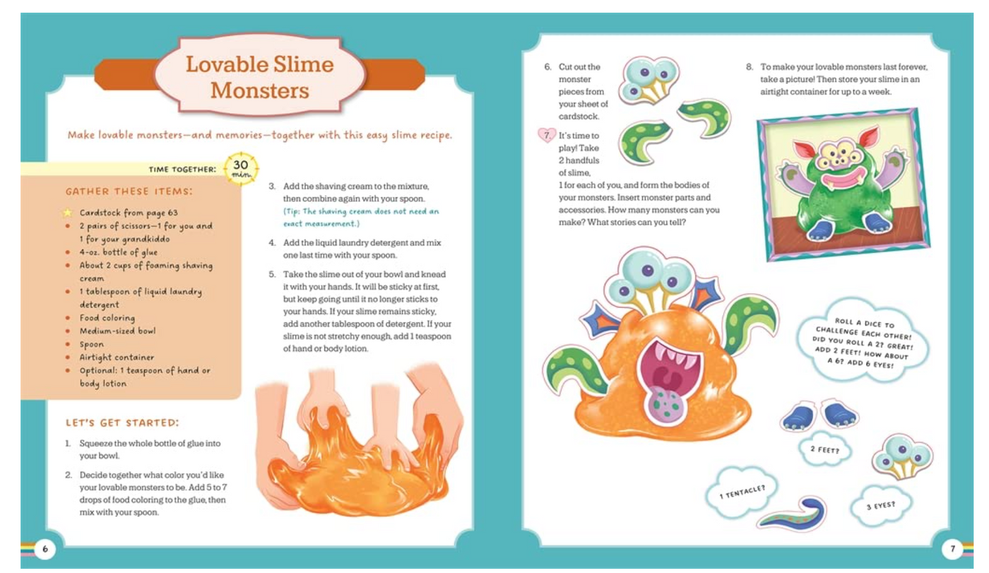 Keepsake Crafts for Grandpa and Me