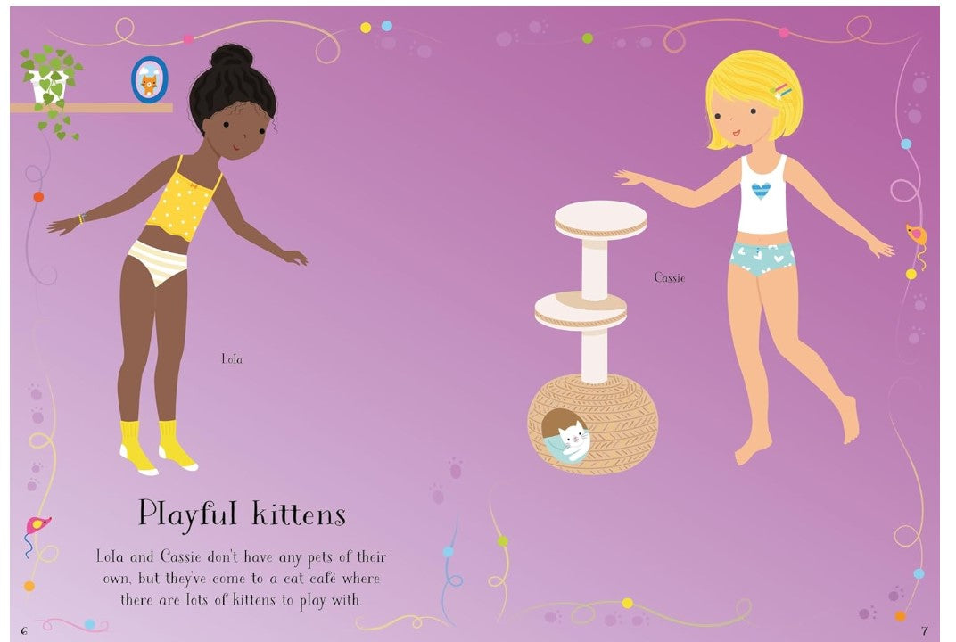 Little Dolly Dressing Sticker Pets