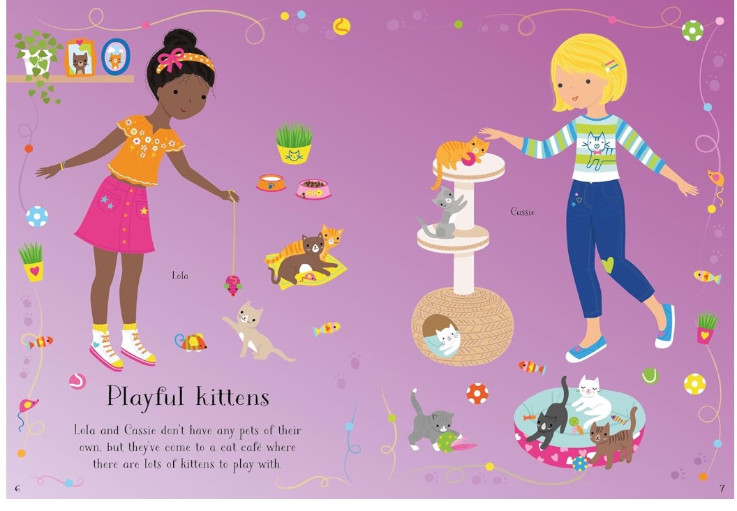 Little Dolly Dressing Sticker Pets