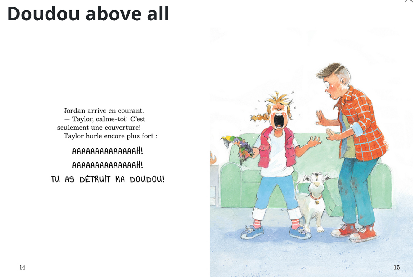 Scholastic Doudou Avant Tout