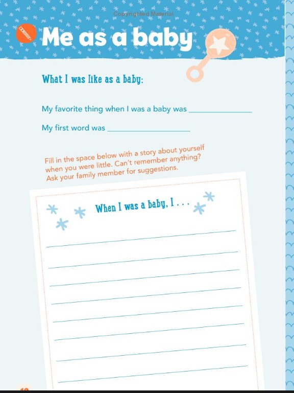 Harper Collins My Family And Me - A Family History Fill In Book