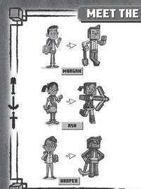 Minecraft Woodsword Chronicles Into the Game! Book 1