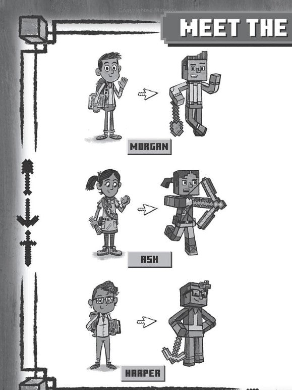 Minecraft Woodsword Chronicles Into the Game! Book 1