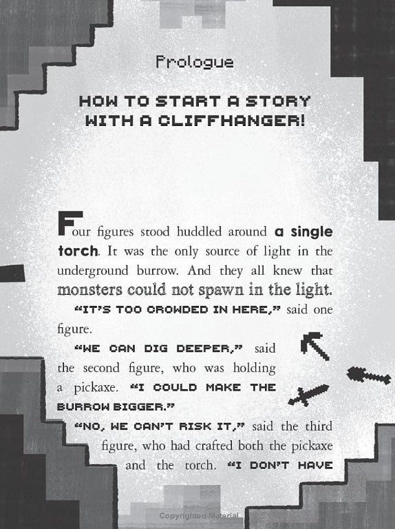 Minecraft Woodsword Chronicles Into the Game! Book 1