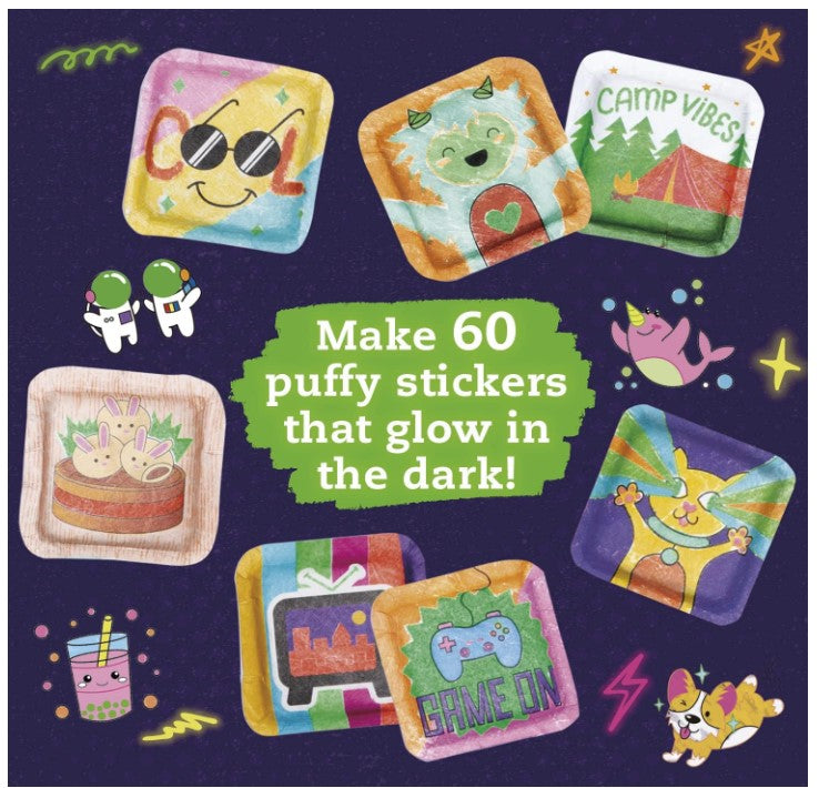 Klutz Glow-In-The-Dark Puffy Stickers