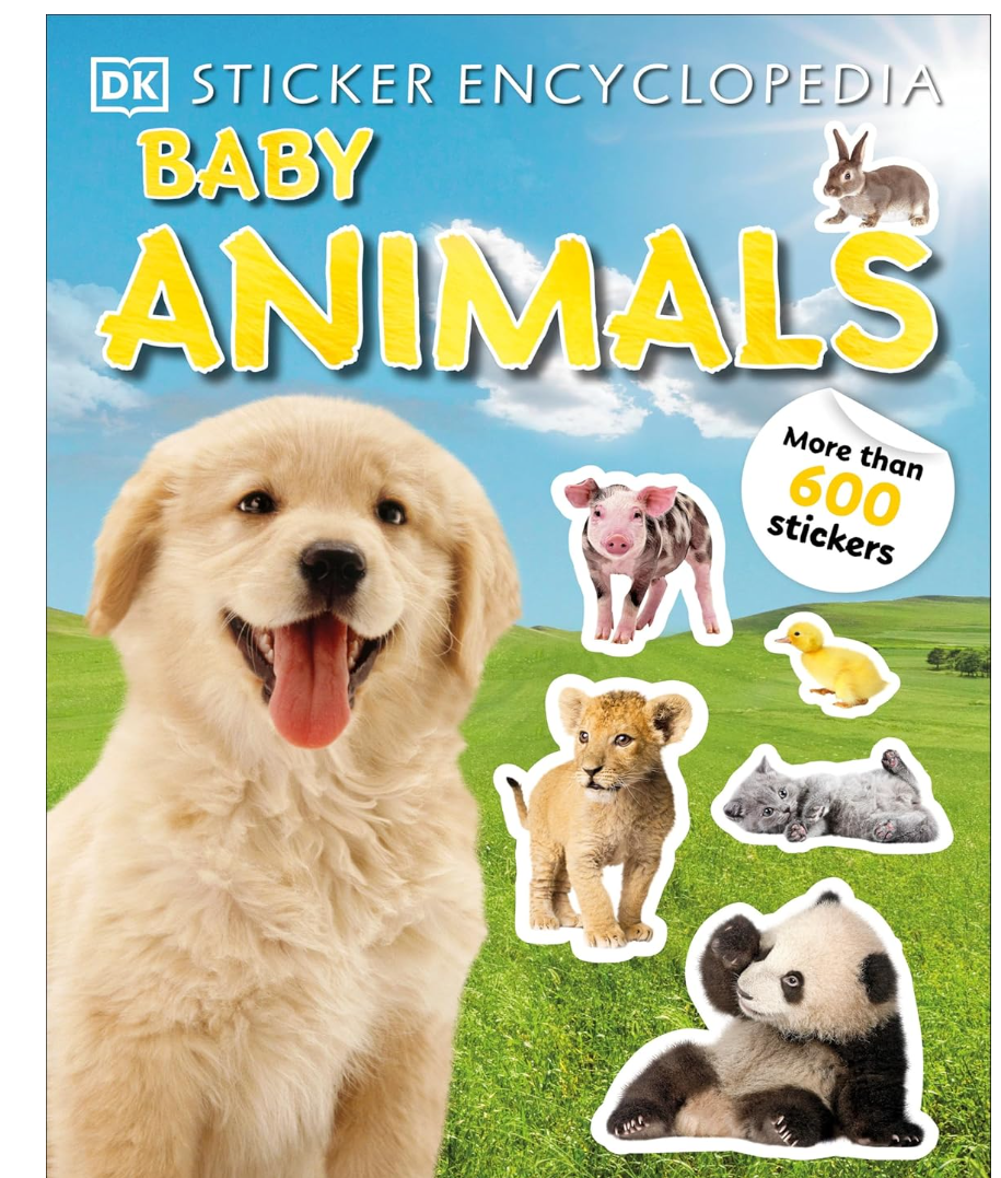 DK Sticker Encyclopedia Baby Animals