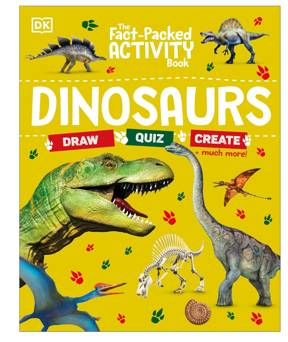 DK The Fact Packed Activity Book Dinosaurs
