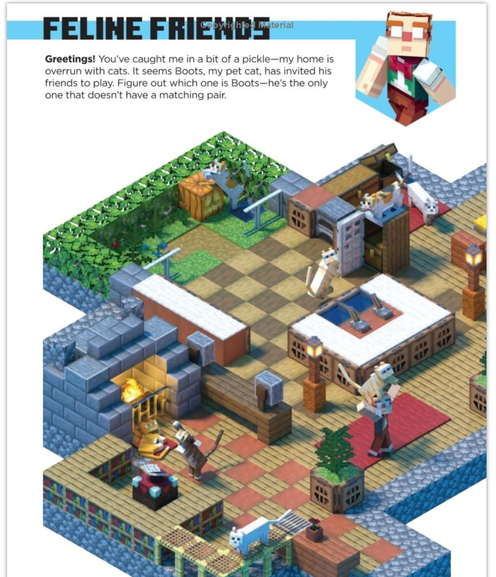 Minecraft Minecraft Official Animals Sticker Book