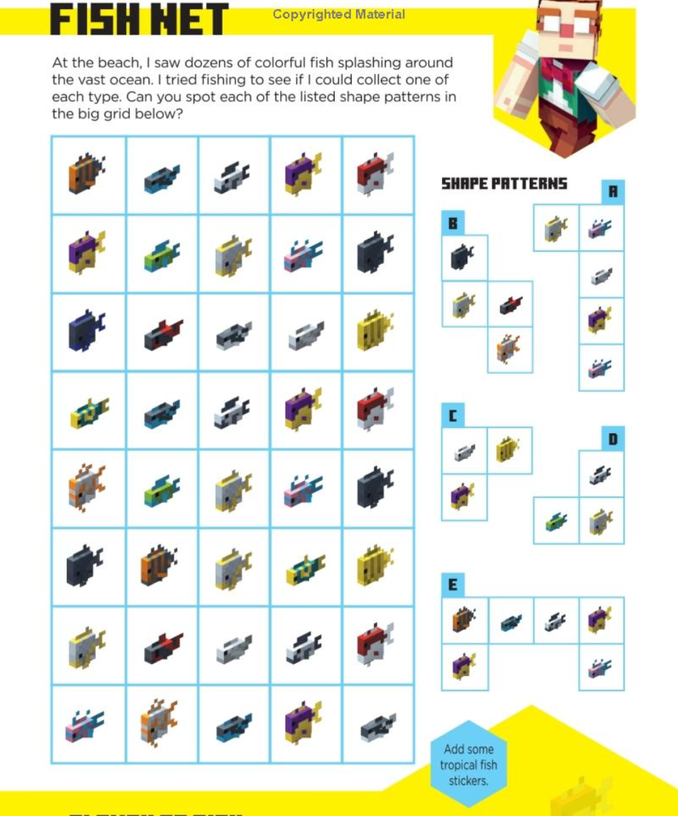 Minecraft Minecraft Official Animals Sticker Book