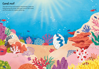 Usborne Sparkly Sea Creatues Sticker Book