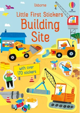 Usborne Little First Stickers Construction Site\