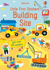 Usborne Little First Stickers Construction Site\