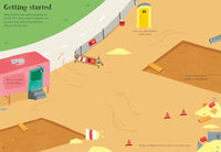 Usborne Little First Stickers Construction Site\