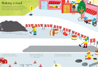 Usborne Little First Stickers Construction Site\