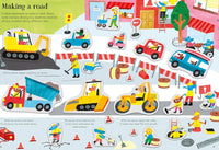 Usborne Little First Stickers Construction Site\