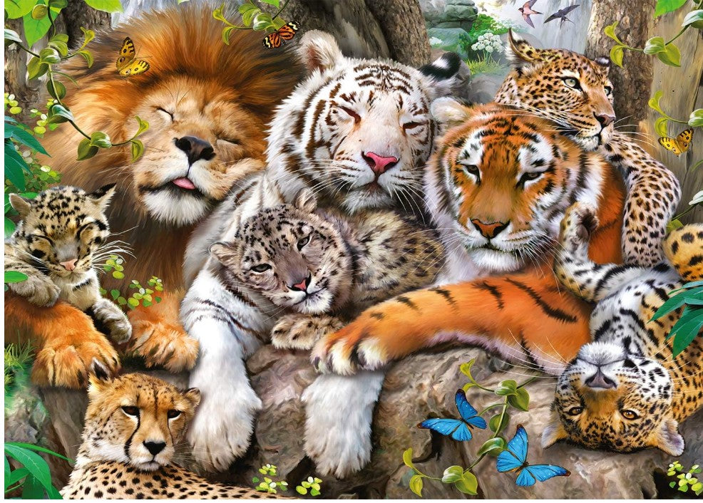 Ravensburger Big Cat Nap 200PC XXL
