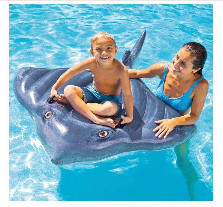 Intex 74"x57" Stingray Ride on pool float