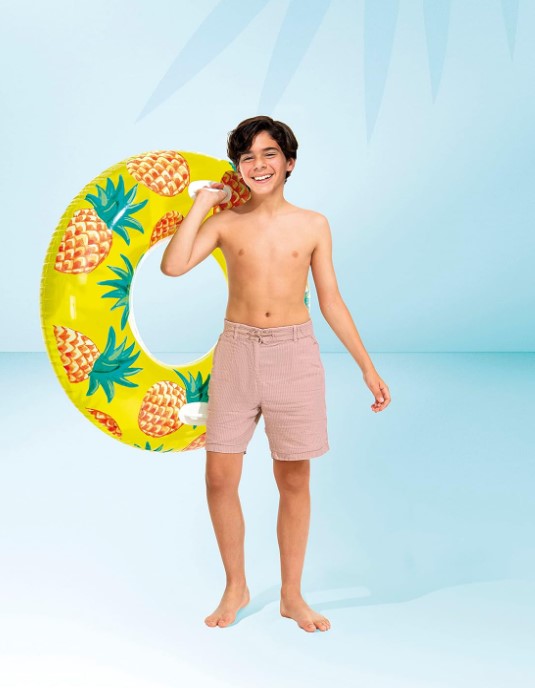 Tropical Fruit Inflatable Tube 42" Age 9+