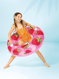 Tropical Fruit Inflatable Tube 42" Age 9+