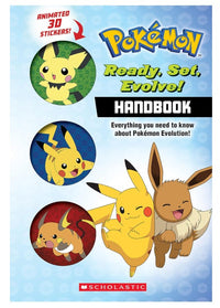 Pokemon Ready Set Evolve! Handbook with 3D Stickers