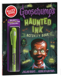 KLUTZ Goosebumps Haunted Ink Activity Book